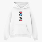 Толстовка худи оверсайз