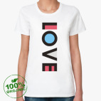 Женская футболка органик
