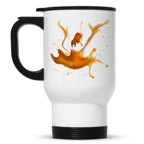 Кружка-термос с принтом ``Ой, разлил``