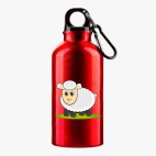 Металлическая бутылка 400 мл UV-DTF