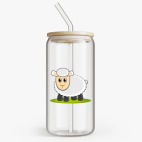 Банка с бамбуковой крышкой