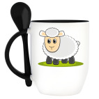 Кружка с ложкой