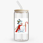 Банка с бамбуковой крышкой