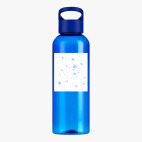 Прозрачная спортивная бутылка