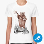 Женская спортивная футболка