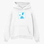 Толстовка худи оверсайз