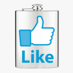 Фляжка стальная