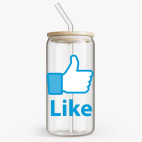 Банка с бамбуковой крышкой