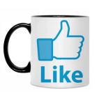 Кружка двухцветная