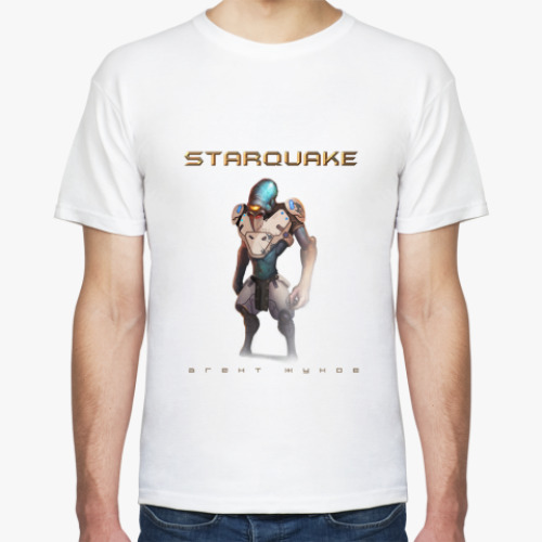 Футболка с принтом Агент жуков