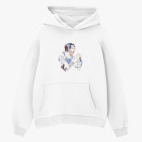 Толстовка худи оверсайз