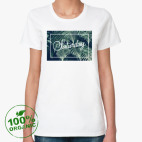 Женская футболка органик