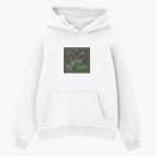 Толстовка худи оверсайз