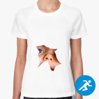 Женская спортивная футболка