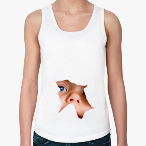 Женская майка с принтом Ребёнок