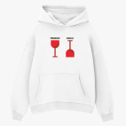 Толстовка худи оверсайз