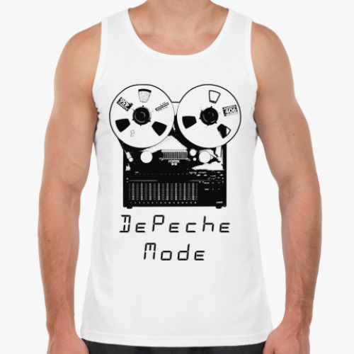 Майка с принтом  Depeche Mode