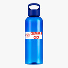 Прозрачная спортивная бутылка