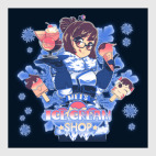 Постер 100 х 100 см Overwatch Мэй Mei-Ling Zhou