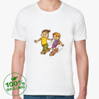 Мужская футболка органик