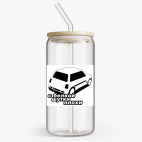 Банка с бамбуковой крышкой