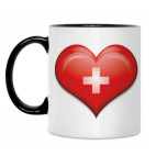 Кружка двухцветная