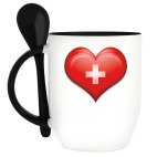 Кружка с ложкой