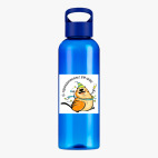 Прозрачная спортивная бутылка