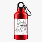 Металлическая бутылка 400 мл UV-DTF