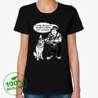 Женская футболка органик