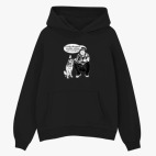 Толстовка худи оверсайз