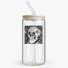 Банка с бамбуковой крышкой