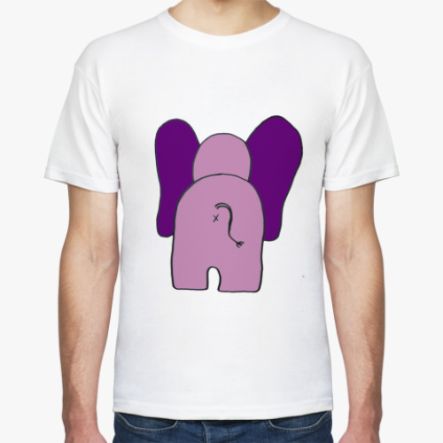 Футболка с принтом   'Слоник'