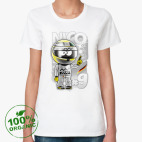 Женская футболка органик