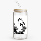 Банка с бамбуковой крышкой