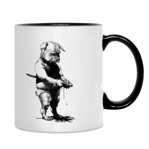 Кружка с принтом Харакири