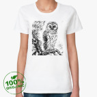 Женская футболка органик