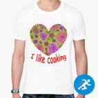 Мужская спортивная футболка