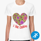 Женская спортивная футболка