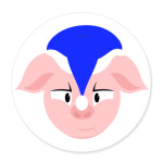 Новогодняя свинья