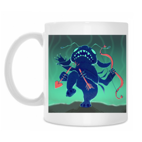 Кружка с принтом Стич АнтиВалентин