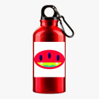 Металлическая бутылка 400 мл UV-DTF