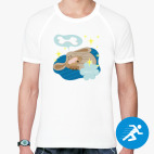 Мужская спортивная футболка