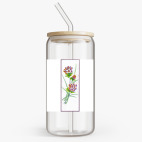 Банка с бамбуковой крышкой