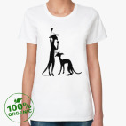 Женская футболка органик