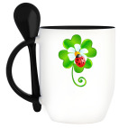 Кружка с ложкой