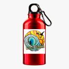 Металлическая бутылка 400 мл UV-DTF