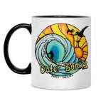 Кружка двухцветная