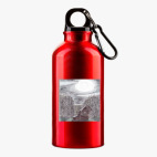 Металлическая бутылка 400 мл UV-DTF