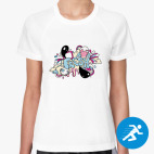 Женская спортивная футболка